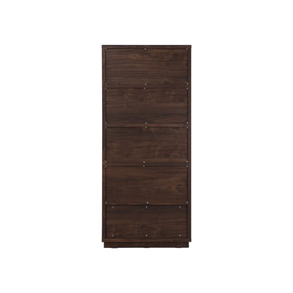 Dreighton 2-Drawer Bookcase - Coffee Brown
