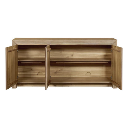 Zerano 3-Door Buffet - Brushed Smoke