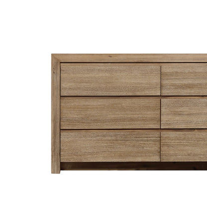 Zerano 6-Drawer Dresser - Brushed Smoke