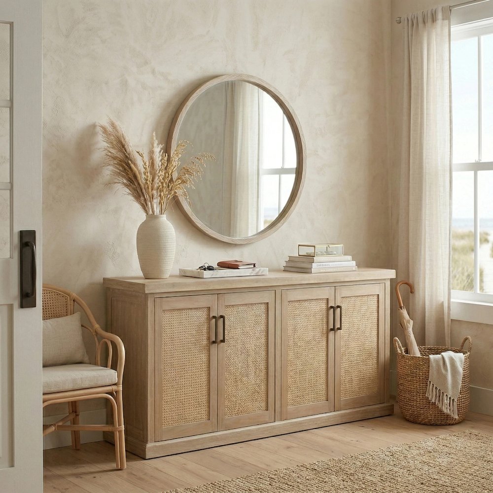 Armoni 4-Door Buffet - Brushed Sand