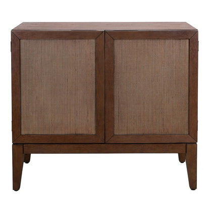 Deria 2-Door Cabinet - Walnut