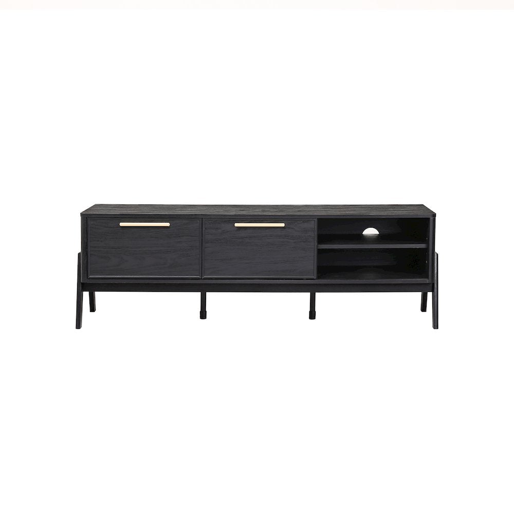 Heaton Low TV Stand - Black