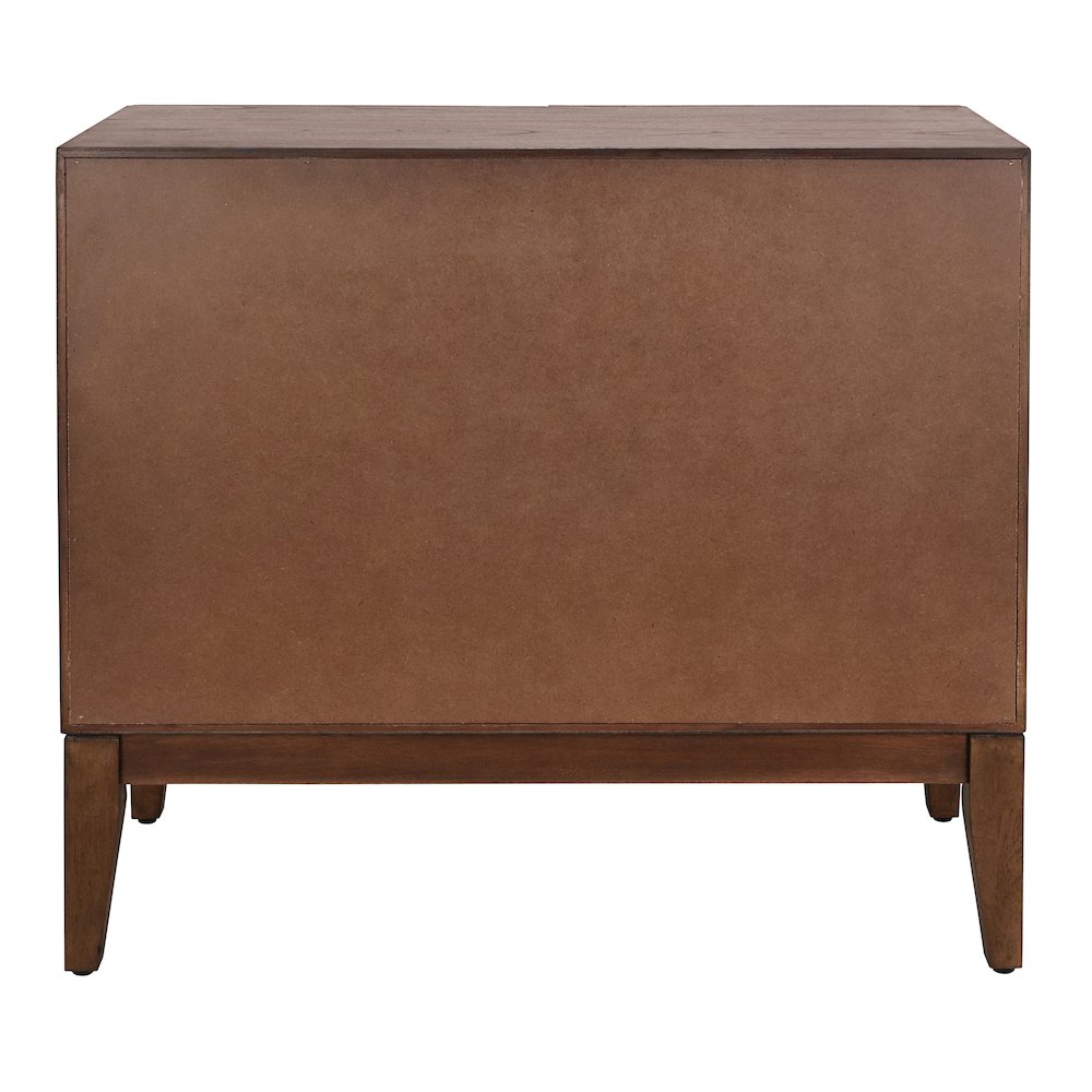 Deria 2-Door Cabinet - Walnut