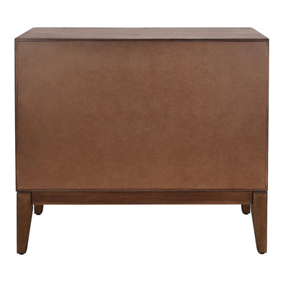 Deria 2-Door Cabinet - Walnut