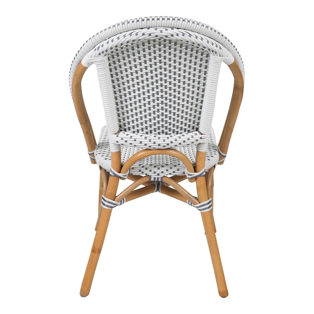 Avignon Paris Rattan Bistro Chair, (Set of 2)