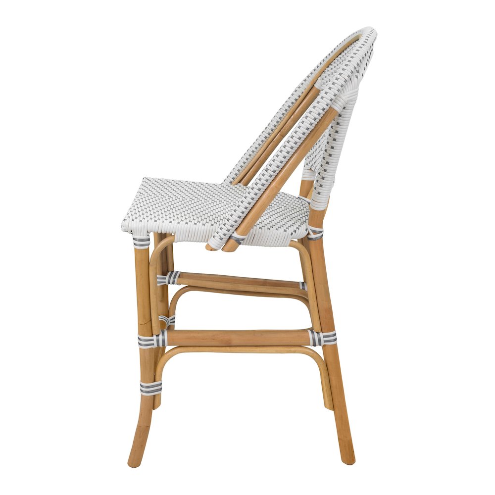 Avignon Paris Rattan Bistro Counter Stool, (Set of 2)