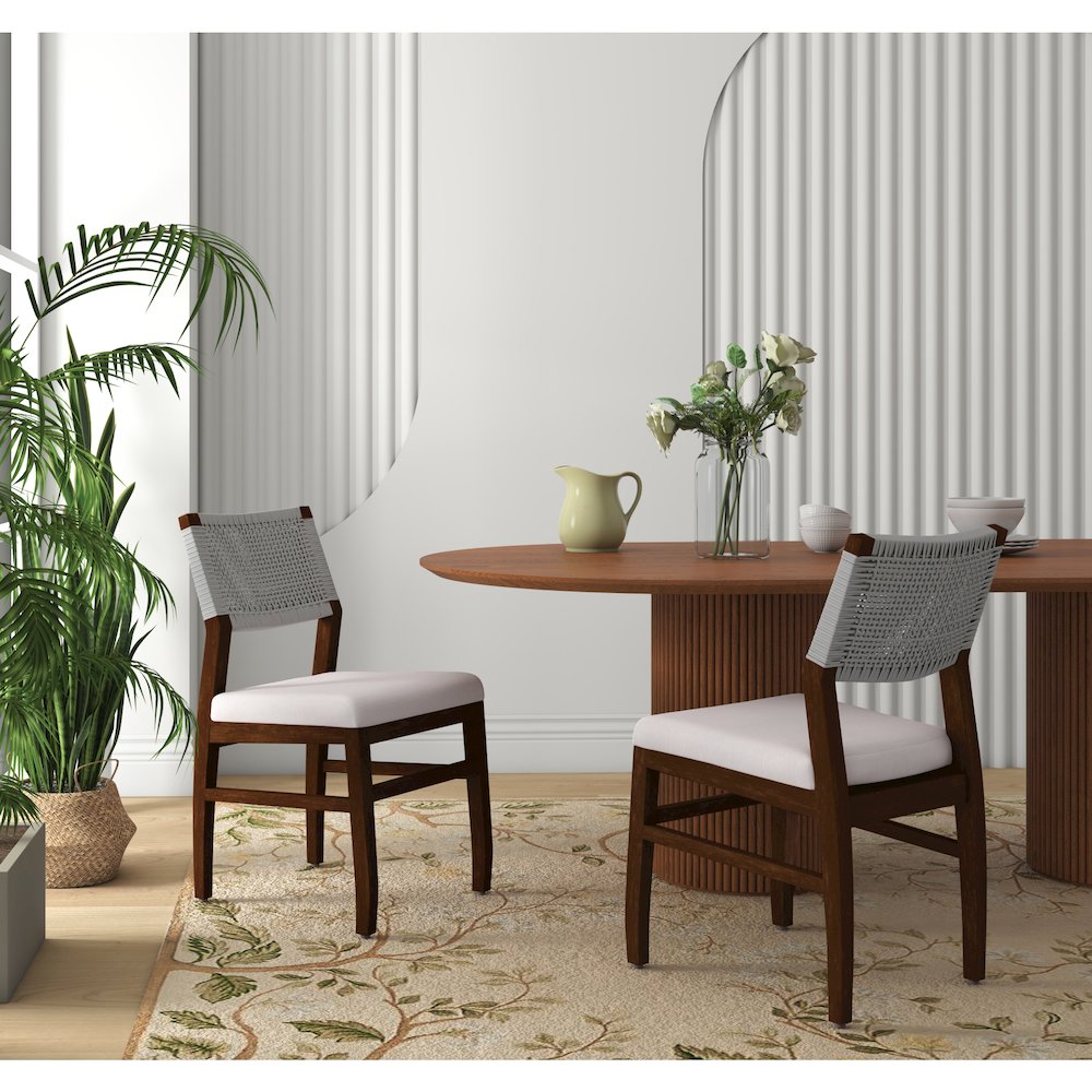Pierre Rope Dining Chair, (Set of 2)