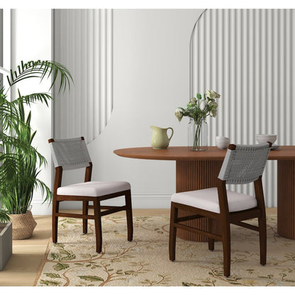 Pierre Rope Dining Chair, (Set of 2)