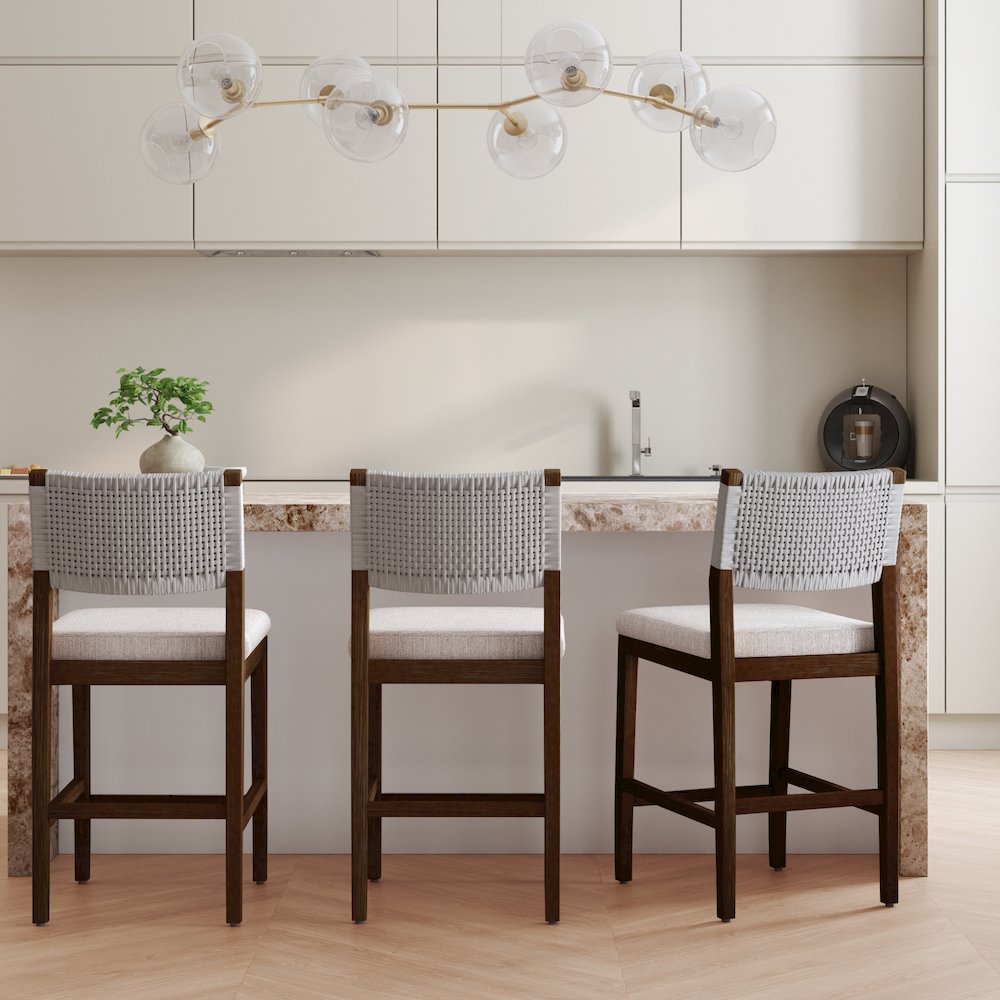 Pierre Rope Counter Stool