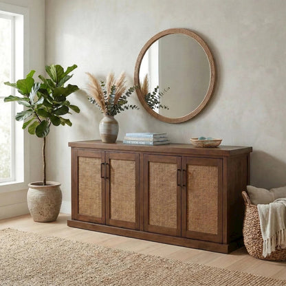 Armoni 4-Door Buffet - Walnut