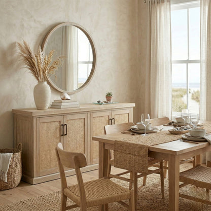 Armoni 4-Door Buffet - Brushed Sand