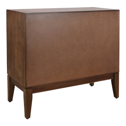 Deria 2-Door Cabinet - Walnut