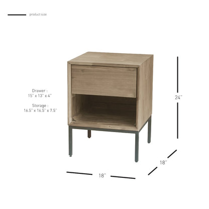 Hathaway Nightstand/Side Table