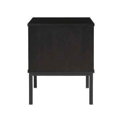 Caine Rattan Nightstand/Side Table