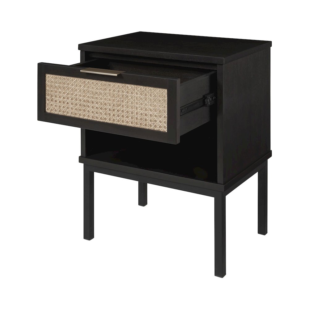 Caine Rattan Nightstand/Side Table