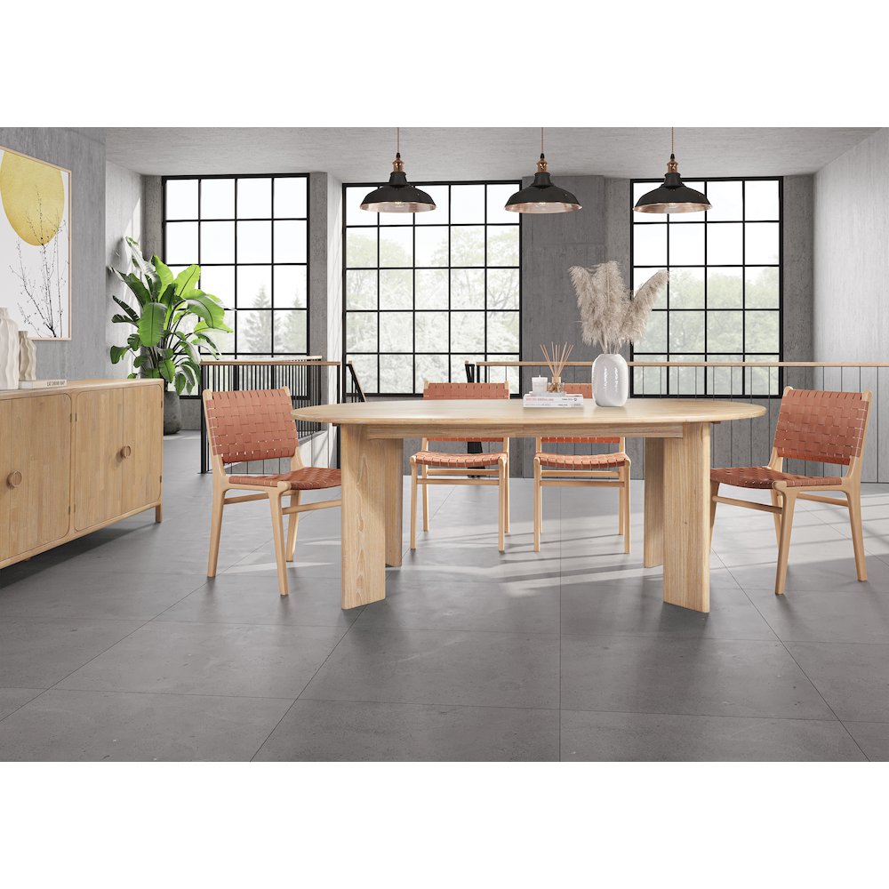 Drego 79" Oval Dining Table