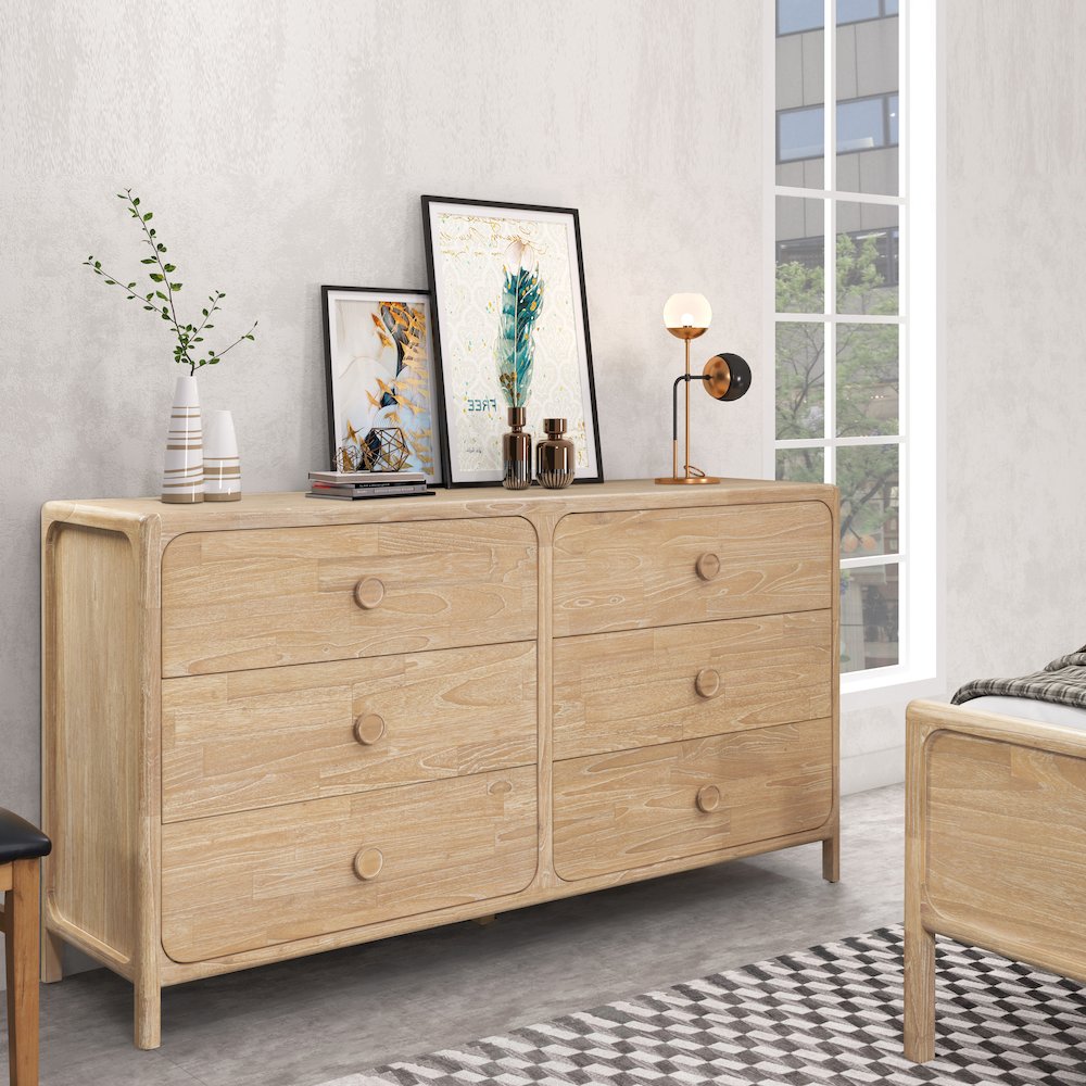 Hansville Dresser 6 Drawers