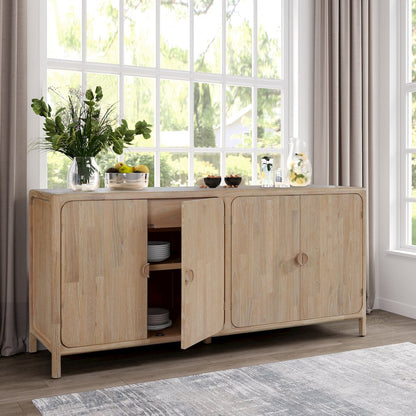 Hansville Sideboard  4 Doors w/ 2 Inner Drawers