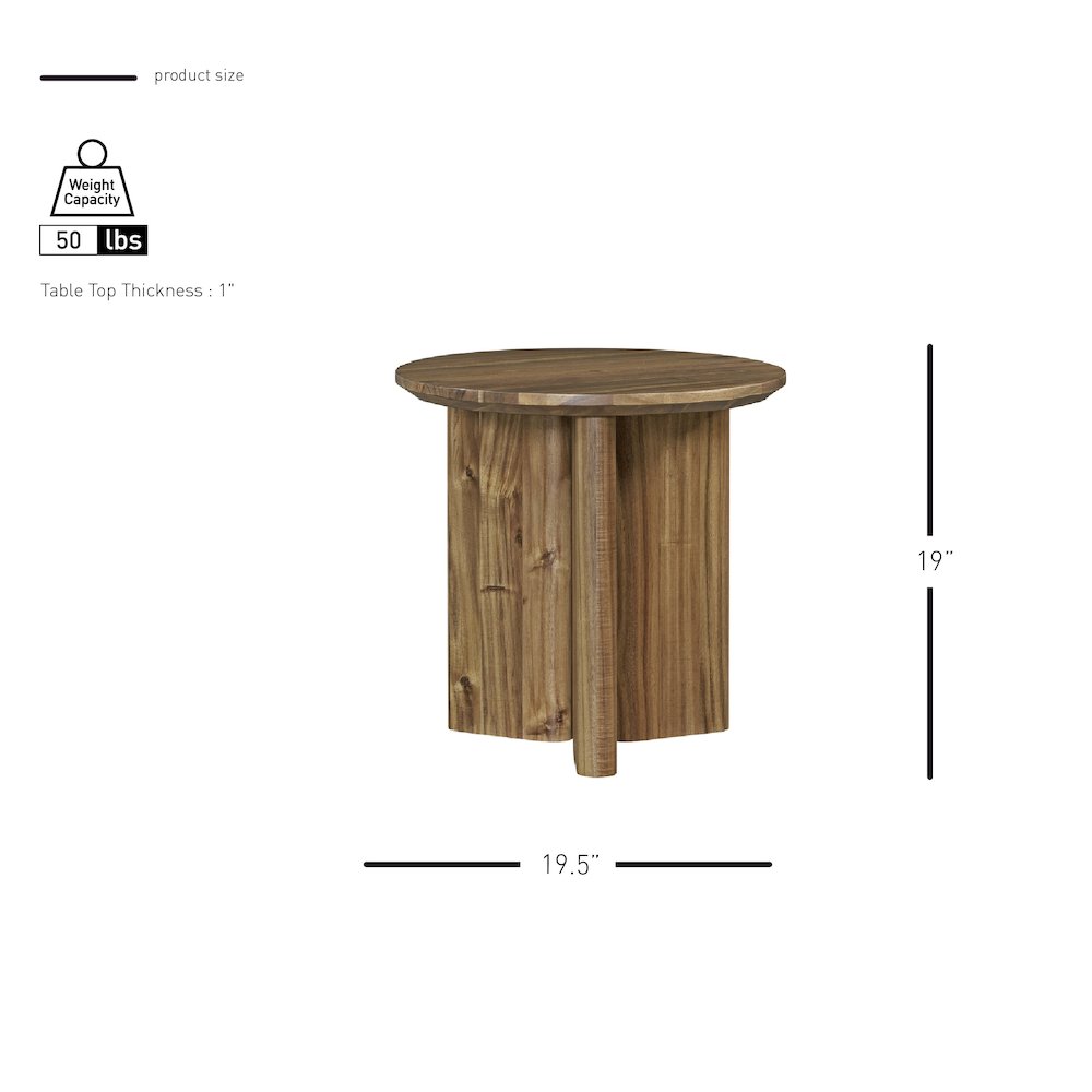 Petrilio Side/End Table