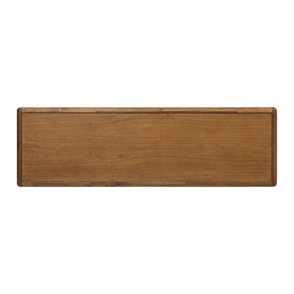 Rosette 6-Drawer Dresser - Hazelnut Brown