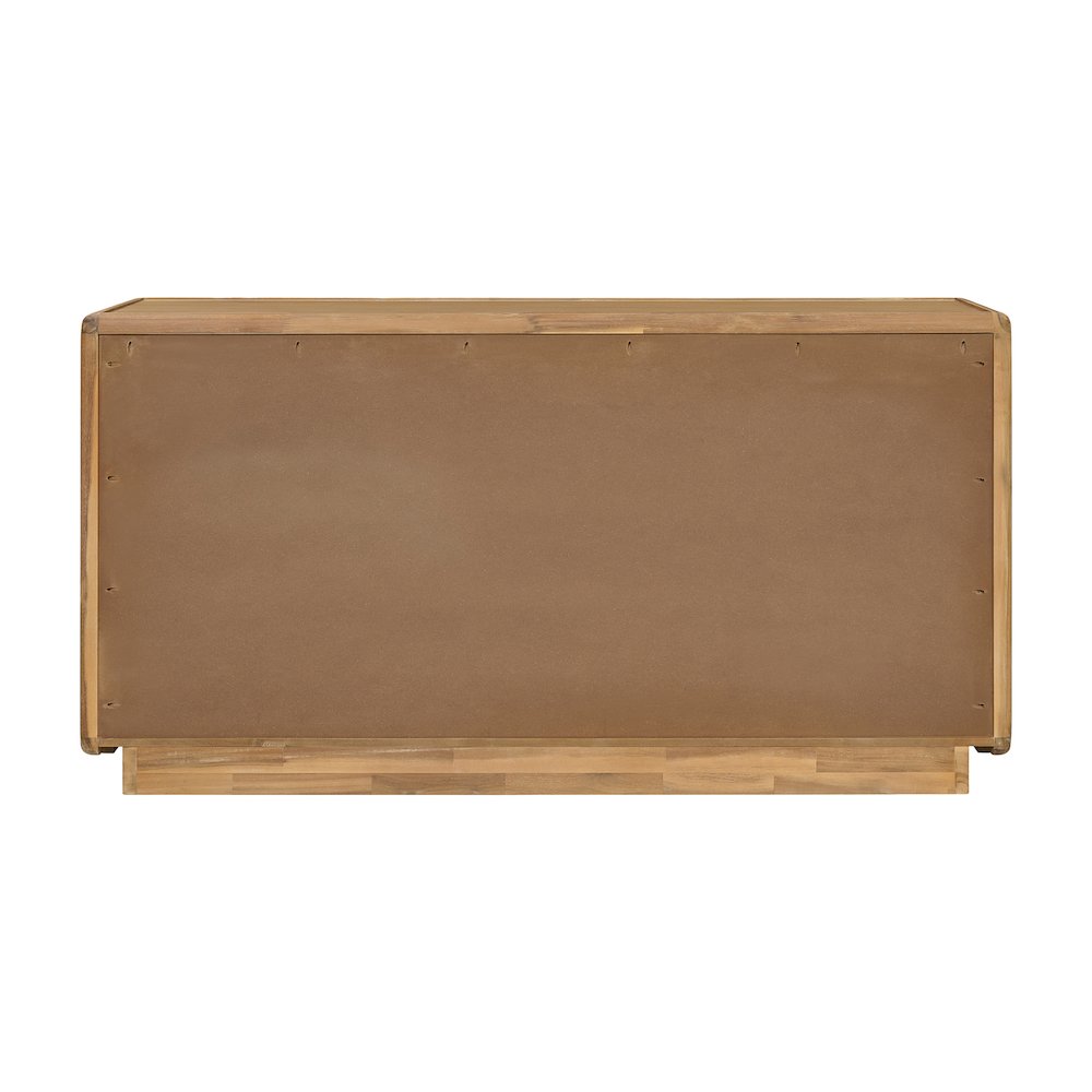 Rosette 6-Drawer Dresser - Light Natural