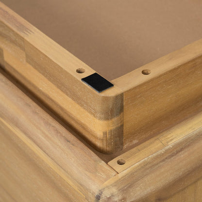 Rosette 6-Drawer Dresser - Light Natural
