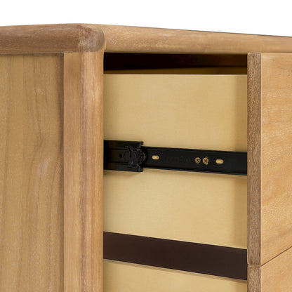 Rosette 6-Drawer Dresser - Light Natural