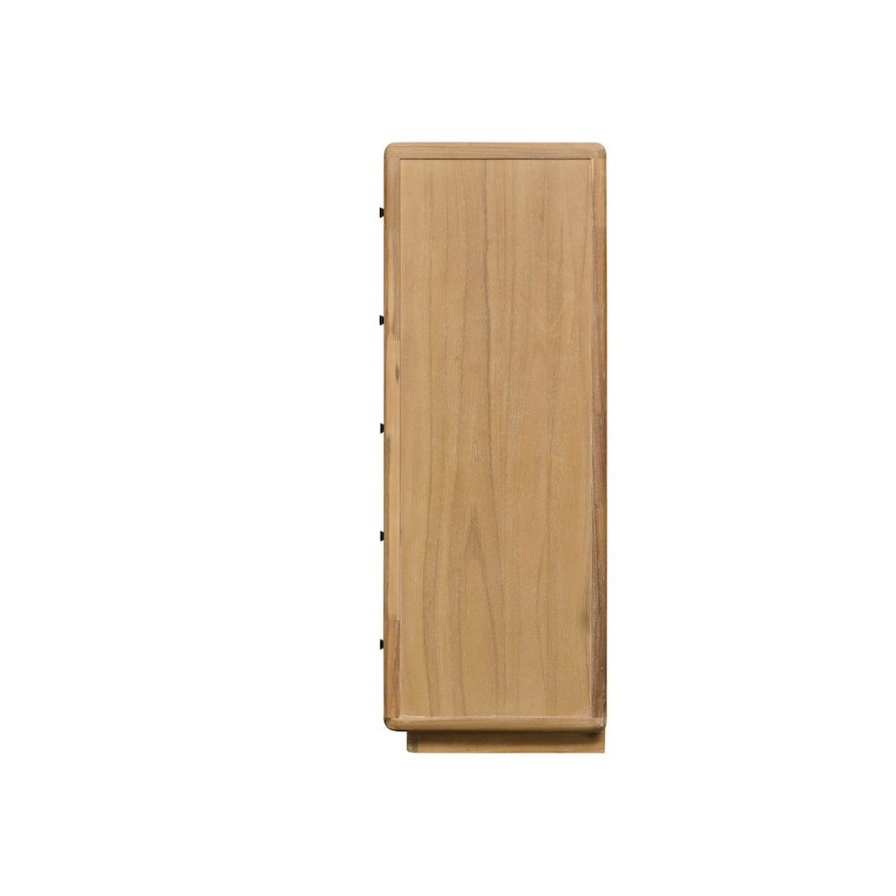 Rosette 5-Drawer Dresser - Light Natural