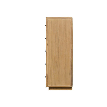 Rosette 5-Drawer Dresser - Light Natural