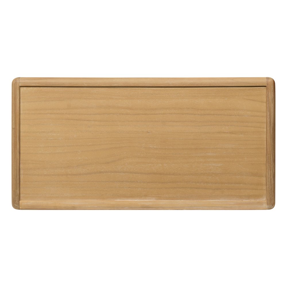 Rosette 5-Drawer Dresser - Light Natural