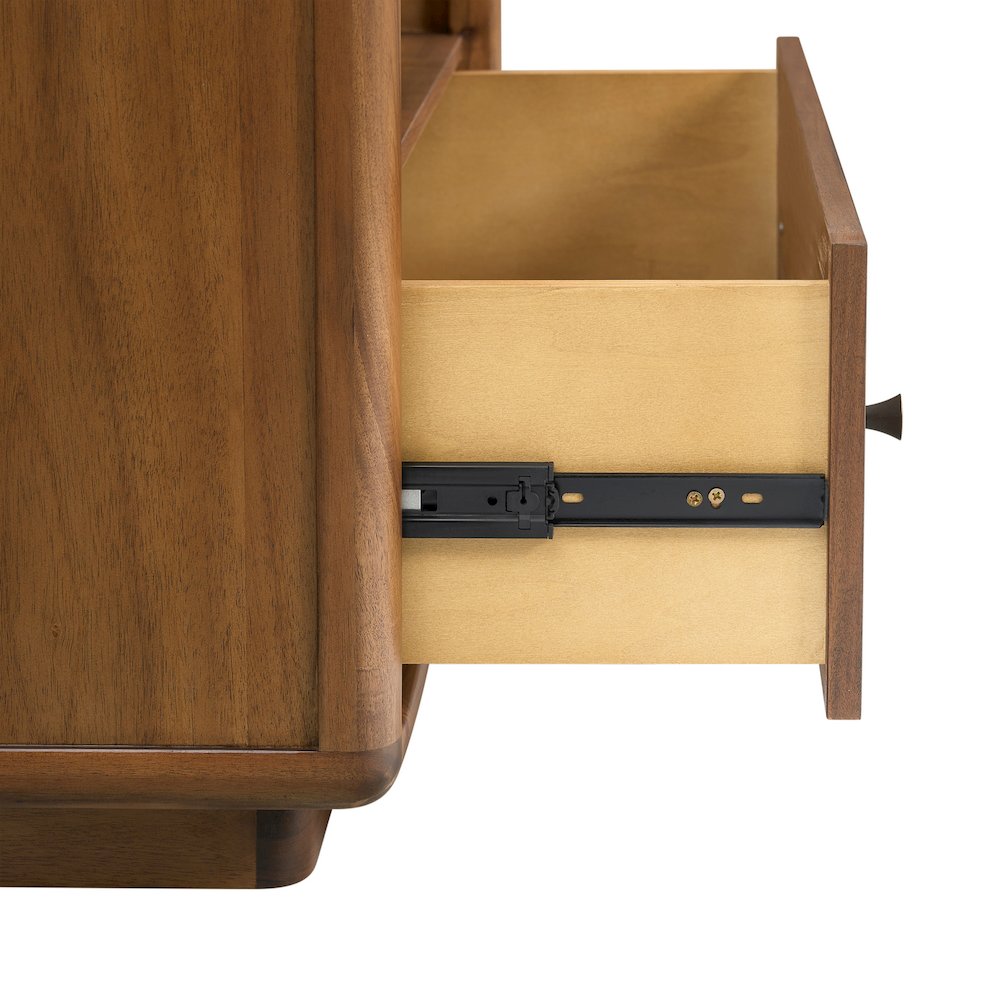 Rosette Accent Table - Hazelnut Brown - 32"W