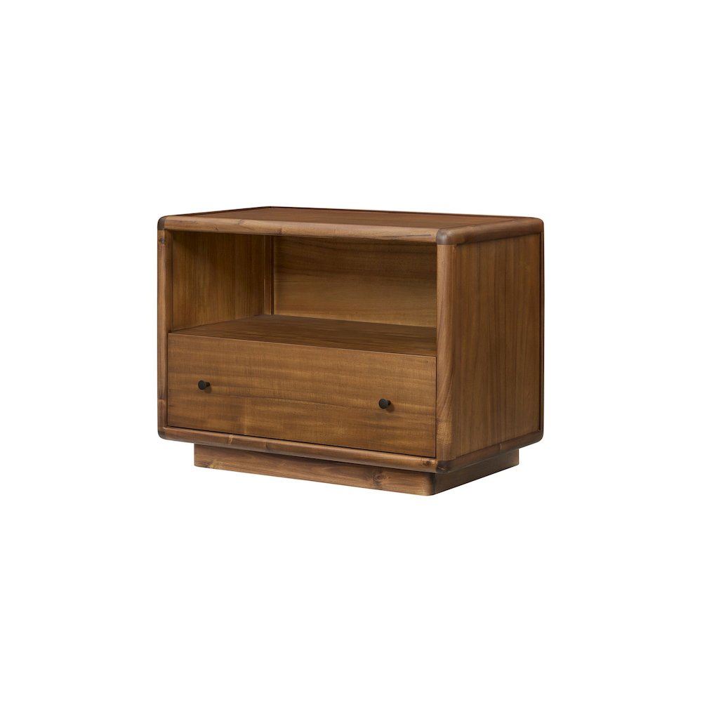 Rosette Accent Table - Hazelnut Brown - 32"W
