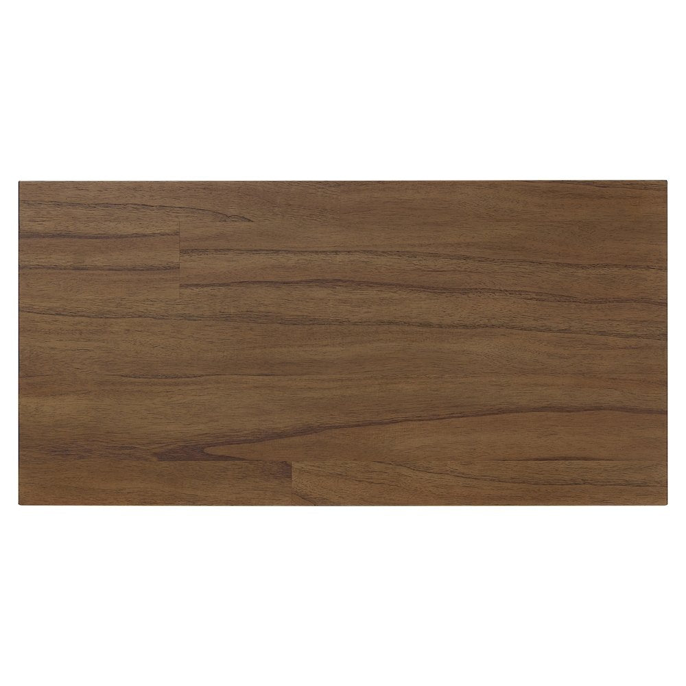 Kingston Herringbone Accent Table - Hazelnut Brown - 30"W