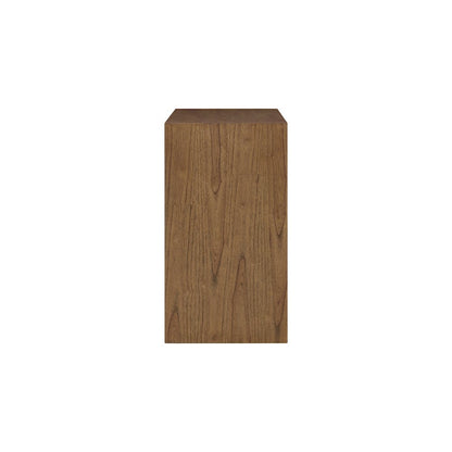 Kingston Herringbone Accent Table - Hazelnut Brown - 30"W