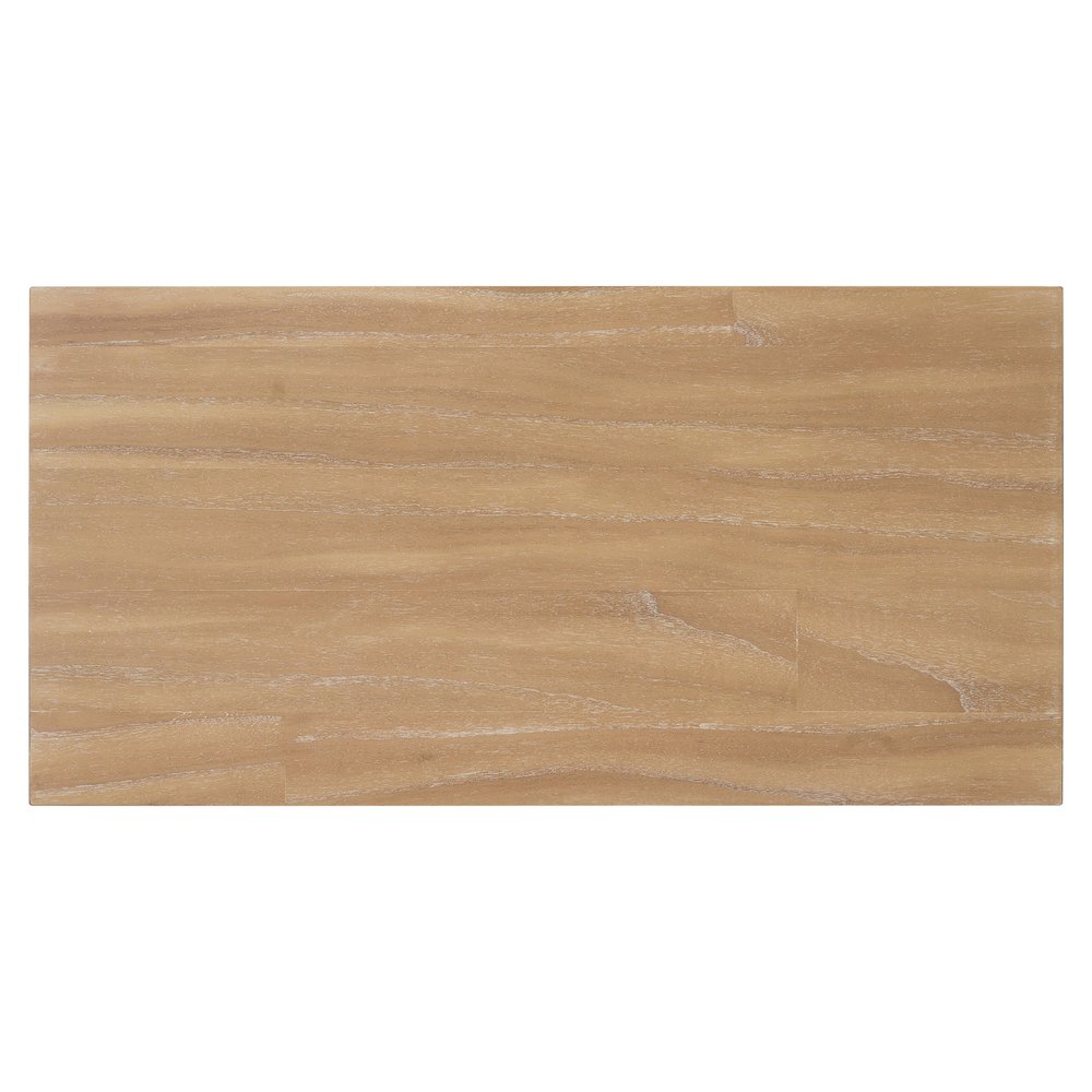 Kingston Herringbone Accent Table - Light Natural - 30"W