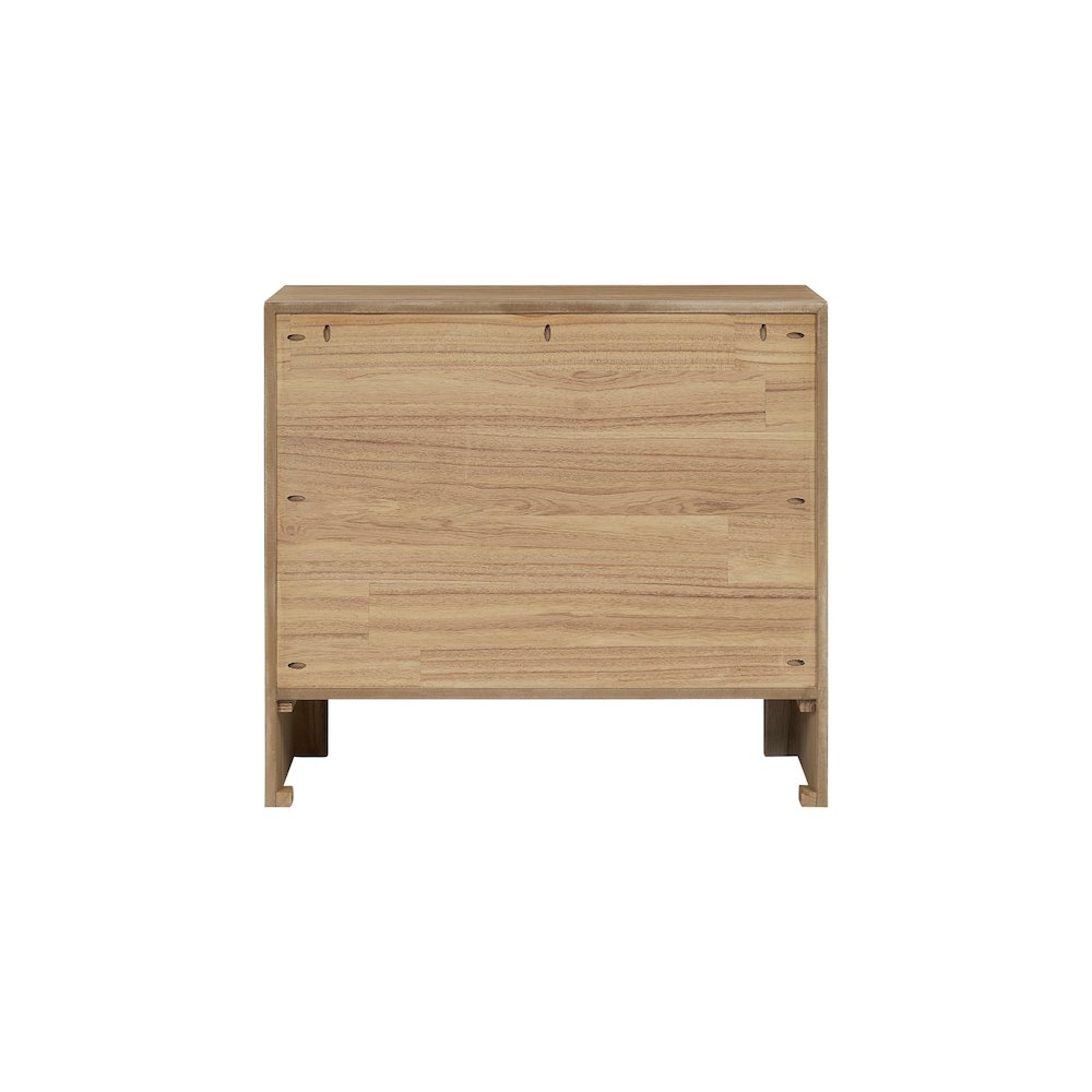 Kingston Herringbone Accent Table - Light Natural - 30"W