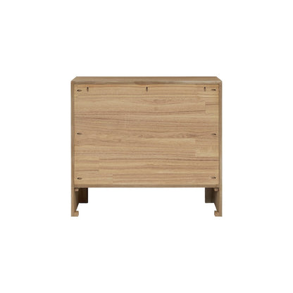 Kingston Herringbone Accent Table - Light Natural - 30"W