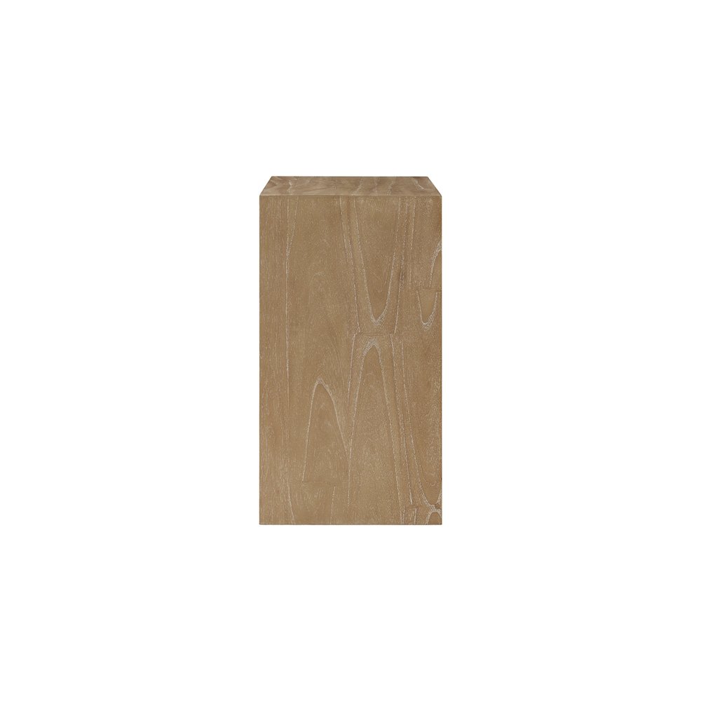 Kingston Herringbone Accent Table - Light Natural - 30"W