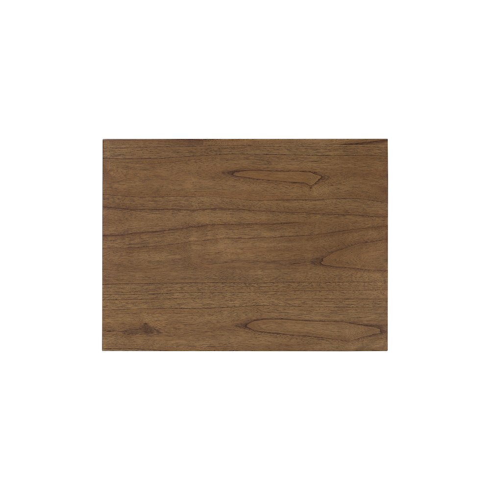 Kingston Herringbone Accent Table - Hazelnut Brown - 20"W