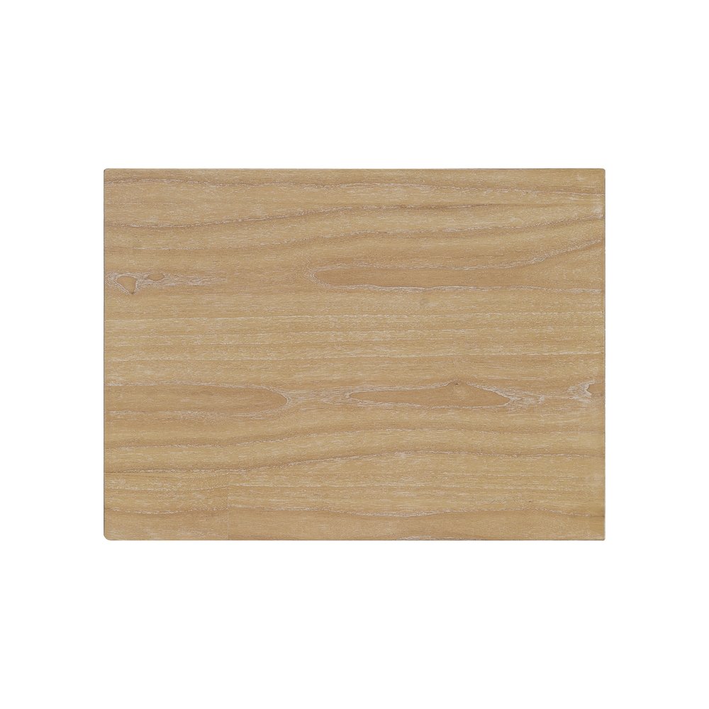 Kingston Herringbone Accent Table - Light Natural - 20"W