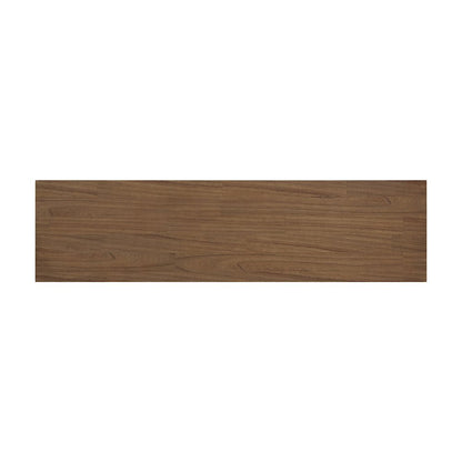Kingston Herringbone 4-Door Sideboard - Hazelnut Brown