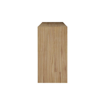 Kingston Herringbone 4-Door Sideboard - Light Natural