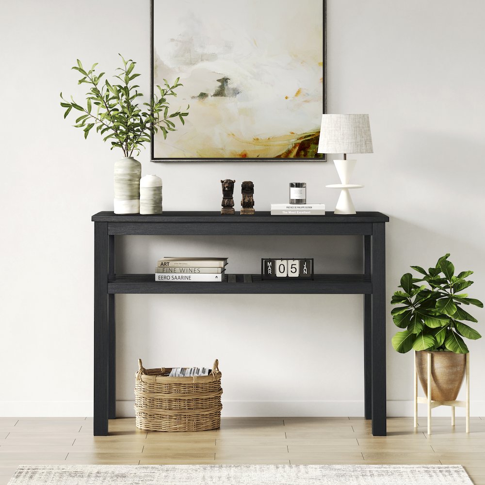 Tiburon Console Table with Shelf