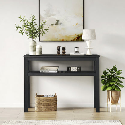Tiburon Console Table with Shelf