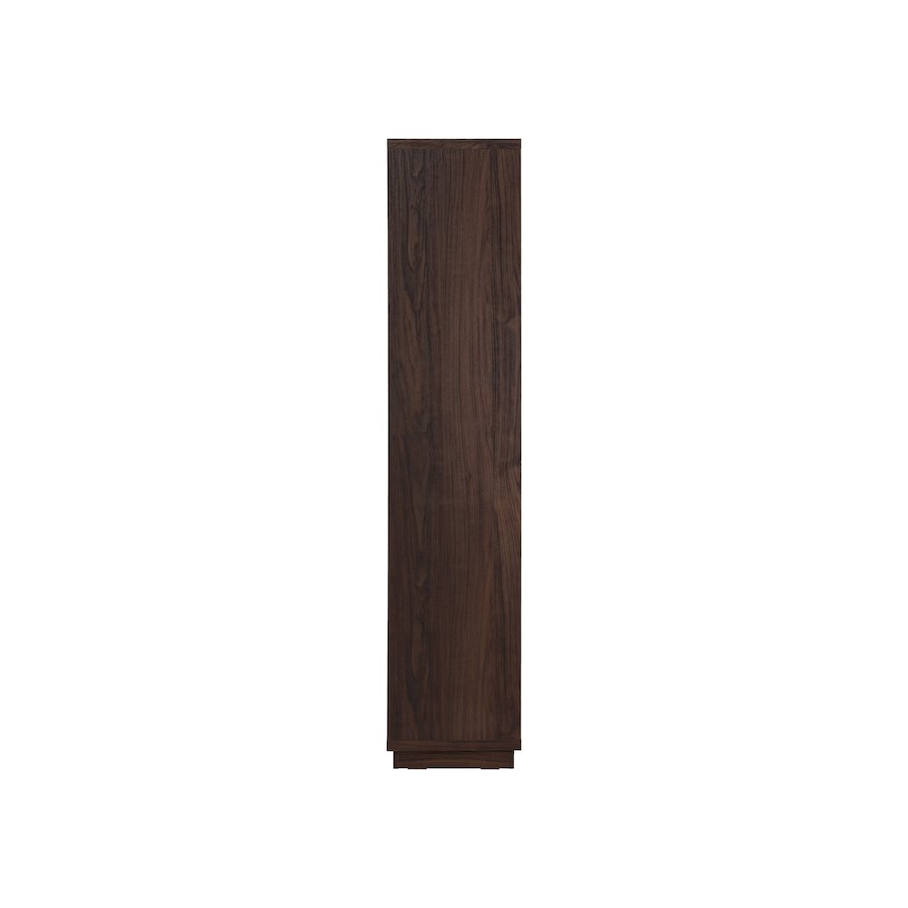 Dreighton 2-Drawer Bookcase - Coffee Brown