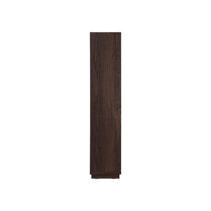 Dreighton 2-Drawer Bookcase - Coffee Brown