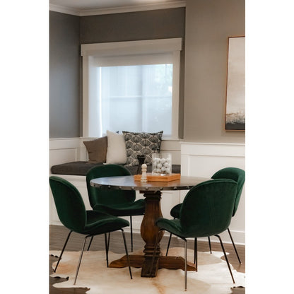 Lucy Velvet Dining Chair, (Set of 2)