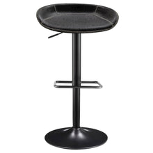 Rogue Faux Leather Gaslift Bar Stool, (Set of 2)