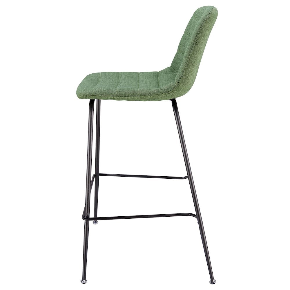 Caleb Fabric Counter Stool, (Set of 4)