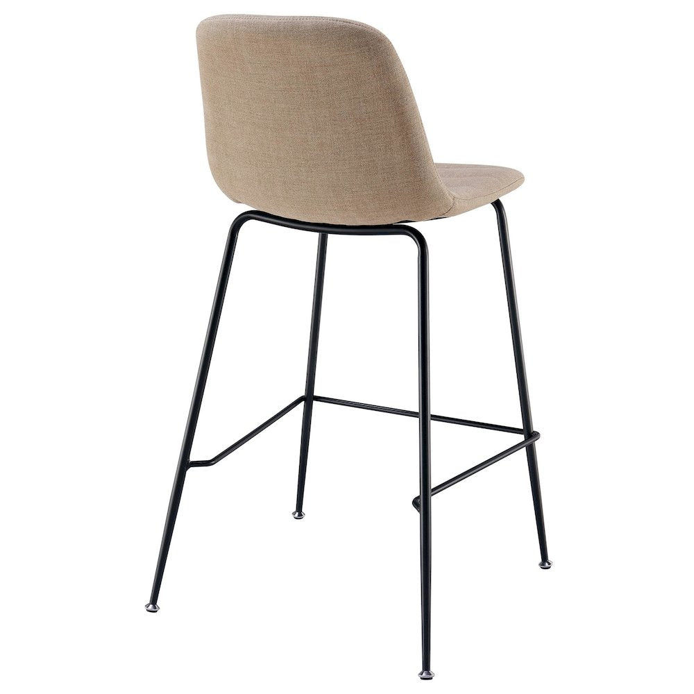 Caleb Fabric Counter Stool, (Set of 4)